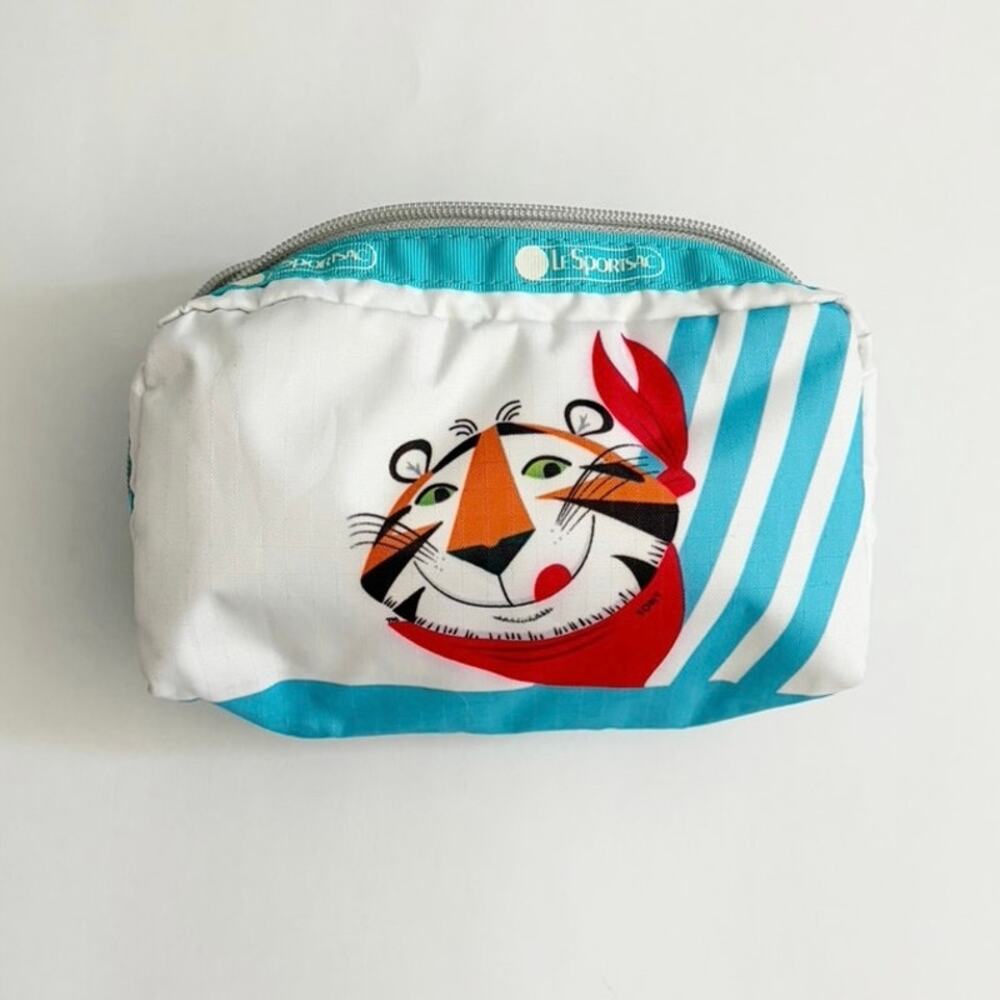 Le SportSac Kellogg's Frosted Flakes Tony the Tiger Zipper Pouch